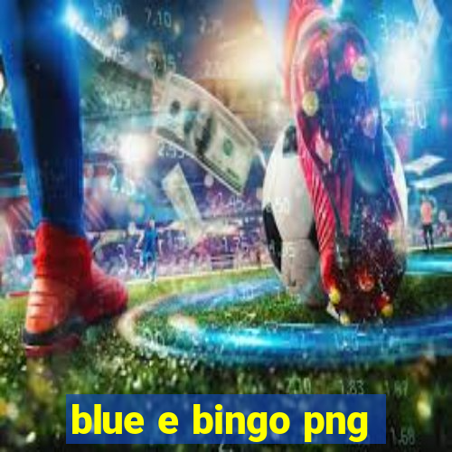 blue e bingo png